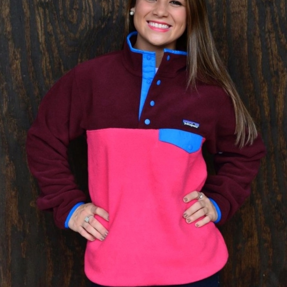 Patagonia Pink Fleece Women's M